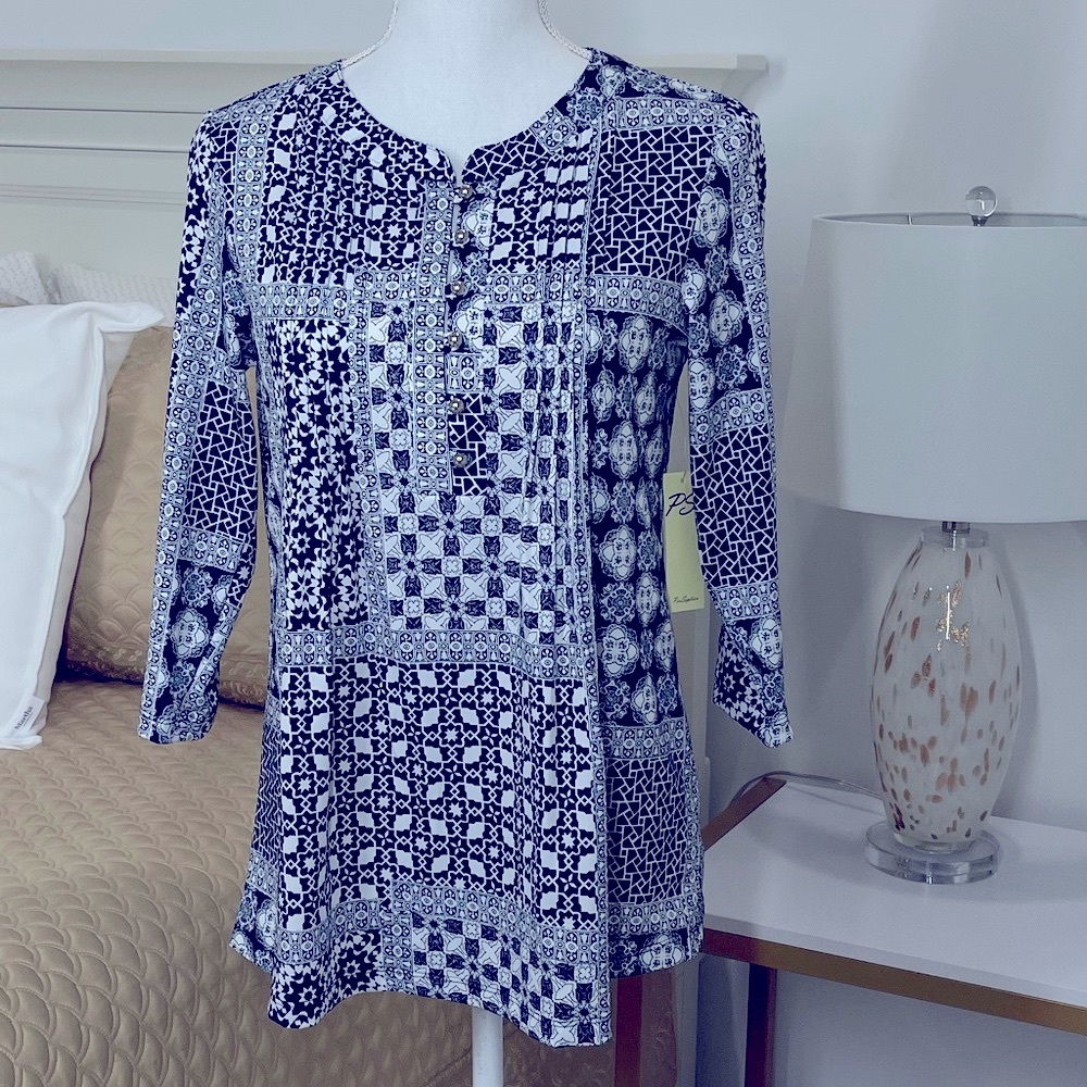 PerSeption Concept Tunic Top Size S